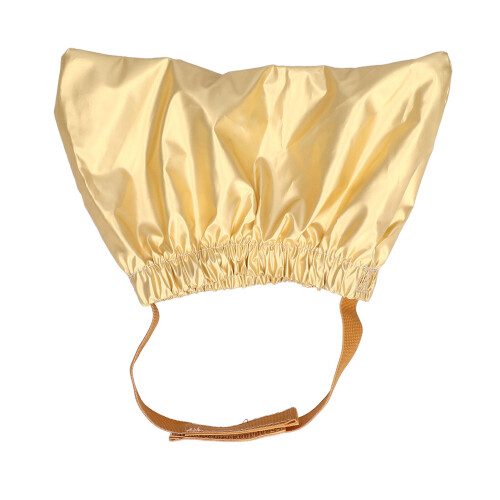 Chapeau de bain doré pour chat M 15 g polyester imperméable 1