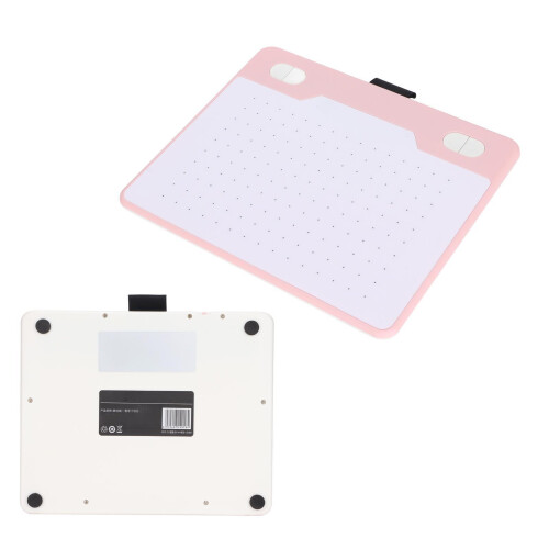 Digital Tablet Automatic Recognition Electromagnetic Induction Fast Reading 5080LPI Resolution Graphic Drawing TabletPink 2