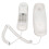 Teléfono de pared con cable S-5A Mini, blanco 7