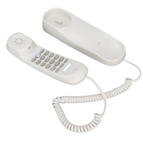 Teléfono de pared con cable S-5A Mini, blanco 2