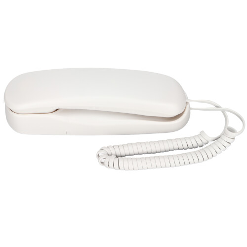 Teléfono de pared con cable S-5A Mini, blanco