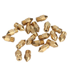 20 piĂšces â kit de buses MK8, 1,75 mm, 0,3 mm, en laiton, M6, boĂźte