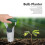 Bulb Planter Handheld Bulbs Transplanter Bend Free Tool for Transplanting Silver Green 7
