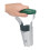 Bulb Planter Handheld Bulbs Transplanter Bend Free Tool for Transplanting Silver Green 13
