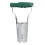Bulb Planter Handheld Bulbs Transplanter Bend Free Tool for Transplanting Silver Green 14