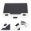 Digital Tablet Automatic Recognition Electromagnetic Induction Fast Reading 5080LPI Resolution Graphic Drawing TabletWhite 12