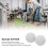 30 boules de golf en mousse EVA, 21,5 mm, blanches, utilisation en intérieur 7