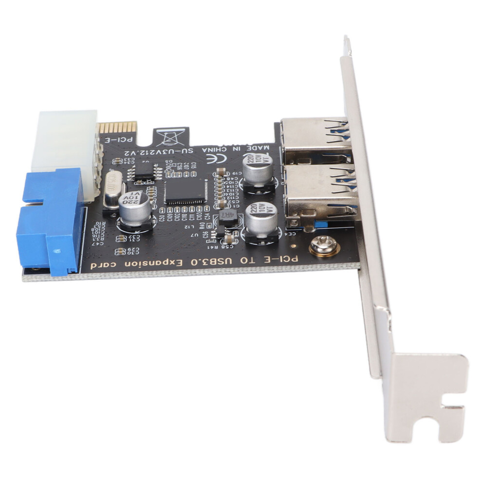 Usb3.0 Expansion Card 2 Port 19 Pin 4P Pcie To Usb3.0 Expansion Card Controller Card Adapter 9411322053918
