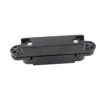 Bisagra de puerta plegable 3D, ajustable a 180, 40 kg, negra