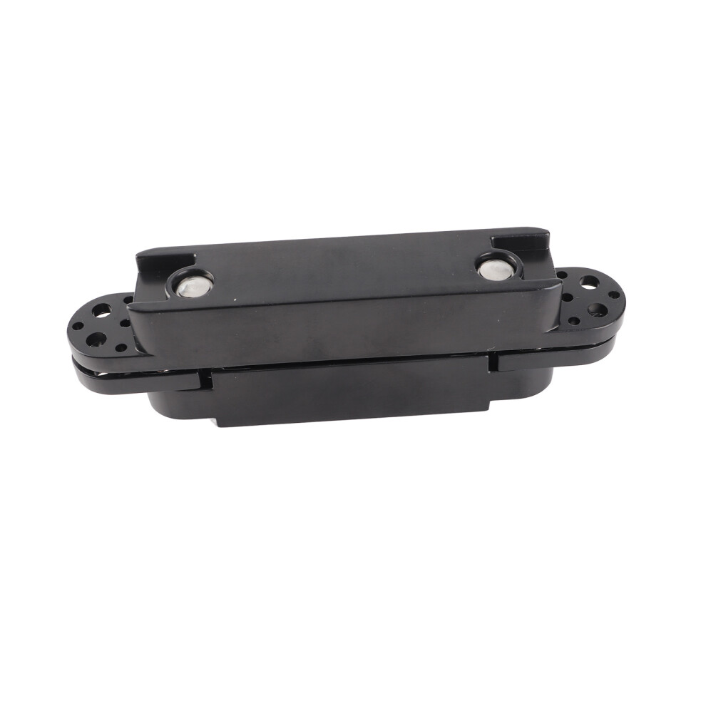 Door Hinges Adjustable 180 Degrees Opening Angle 3D Folding Door Hinge With Hex Wrench Screws For Wooden Door 40Kgblack 6941322054675