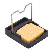 CCDSO Supporto nero per saldatore 40x35x9mm scatola