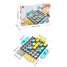 Bounce Game 2-4 giocatori 27.527.55 cm Multicolore ABS