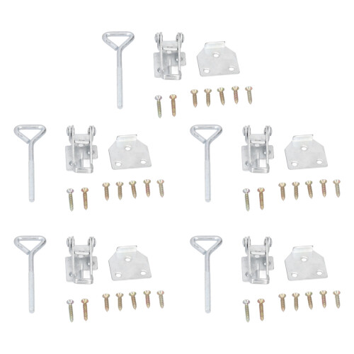 Lot de 5 verrous pour ruche, connecteurs en fer 1