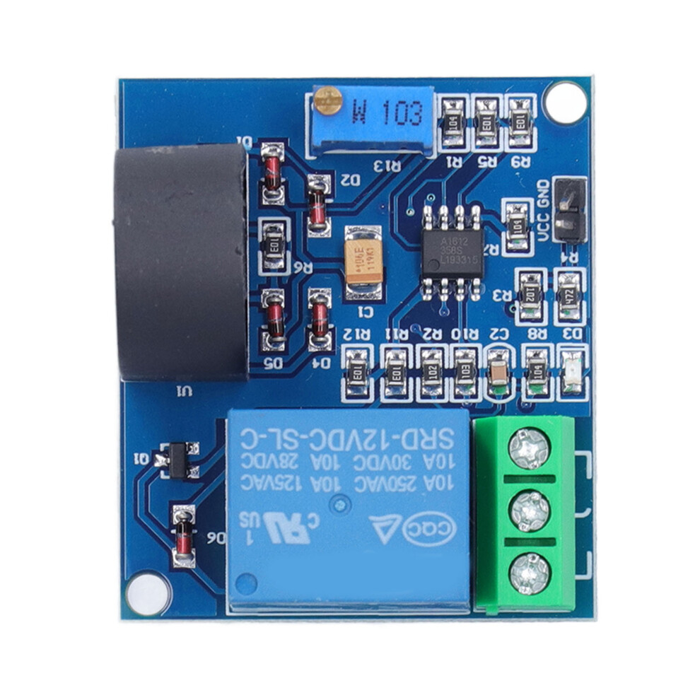 Ac Current Detection Sensor Module 12V Relay Protection Module 5A Overcurrent Protection Switch Output 7601322054707