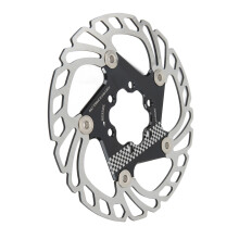 Disque de frein flottant pour vélo 140 mm 2 mm noir à 6 boulons