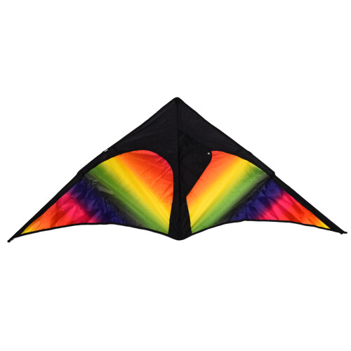 Cerf-volant triangulaire 150x75 cm patchwork multicolore 113g