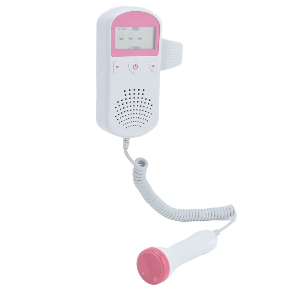 Fetal Doppler Heart Rata Monitor Portable Pregnancy Baby Heart Rate Monitor with LCD Display for Home
