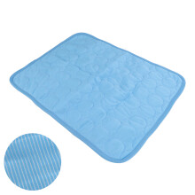 Tapis rafraîchissant pour chien en soie glacée XL, portable et respirant