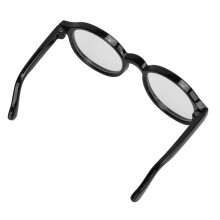 Pet Glasses Plastic Transparent Stylish Funny Cute Pet Sunglasses for Cats and Dogs Halloween AccessoriesBlack