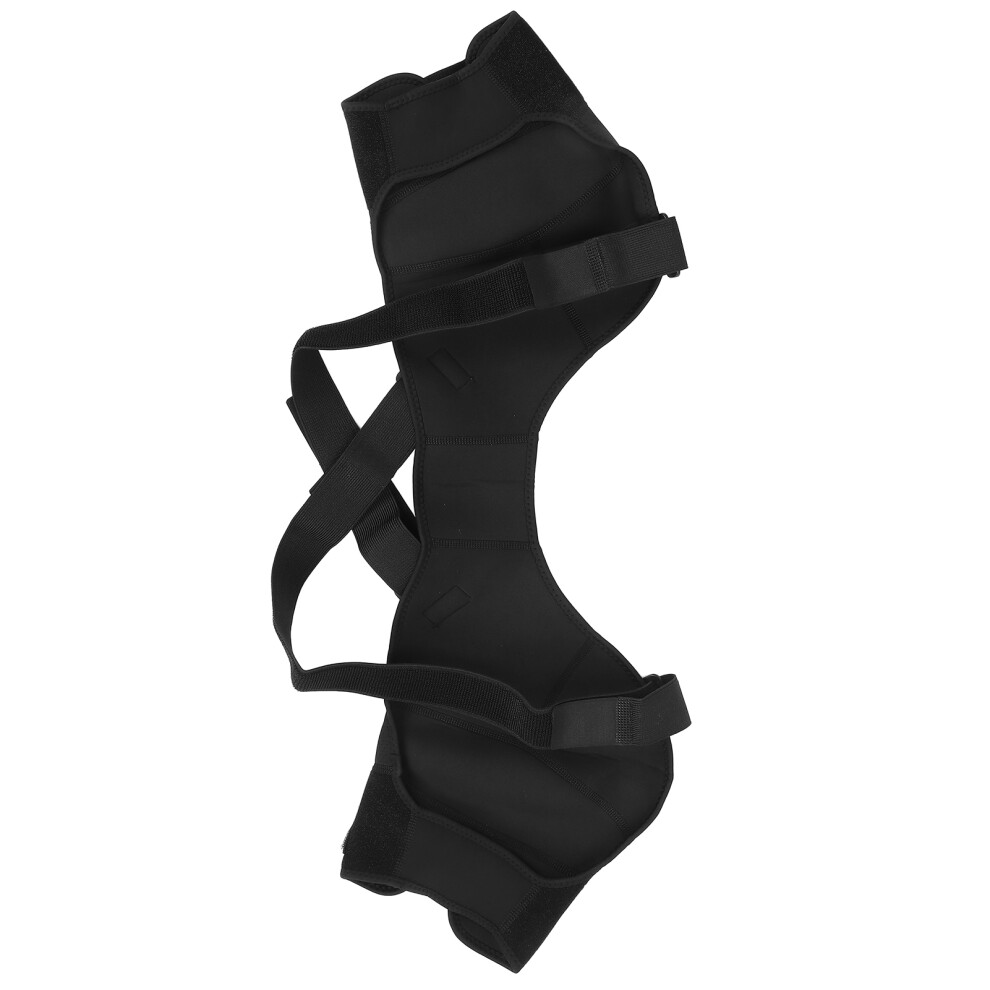 Double Shoulder Support Strap Nylon Relieve Pain Shoulder Compress Protector Wrap BraceM(15.75â17.72in)