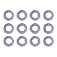 Kit d’assortiment de rondelles plates 150 pièces acier inoxydable A2‑70 DIN125 boulons M5