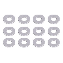 Kit de 150 rondelles plates A2-70 DIN125 M2.5 argent