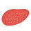 Désodorisant d'écran d'urinoire rouge 19x17x0.1 cm 11