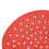 Désodorisant d'écran d'urinoire rouge 19x17x0.1 cm 4