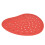 Désodorisant d'écran d'urinoire rouge 19x17x0.1 cm 16