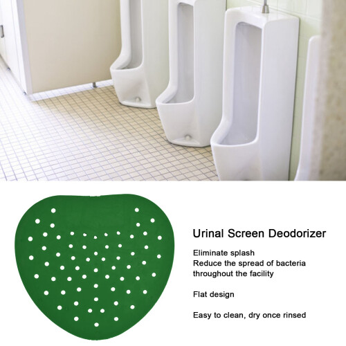Écran d'urinoir désodorisant vert 19x17x0,1 cm 51 g 2