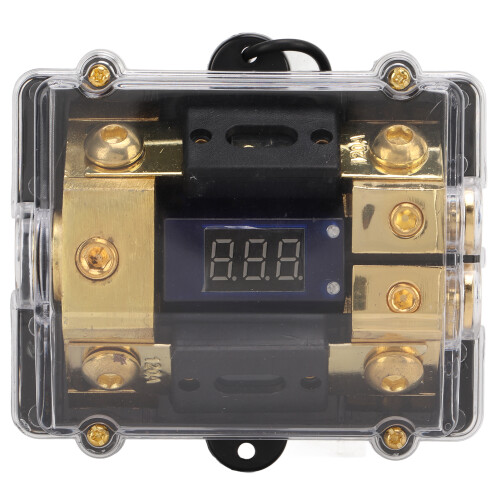 Distributore in rame per impianto audio auto 1 ingresso 2 uscite 0/2GA 100A 1
