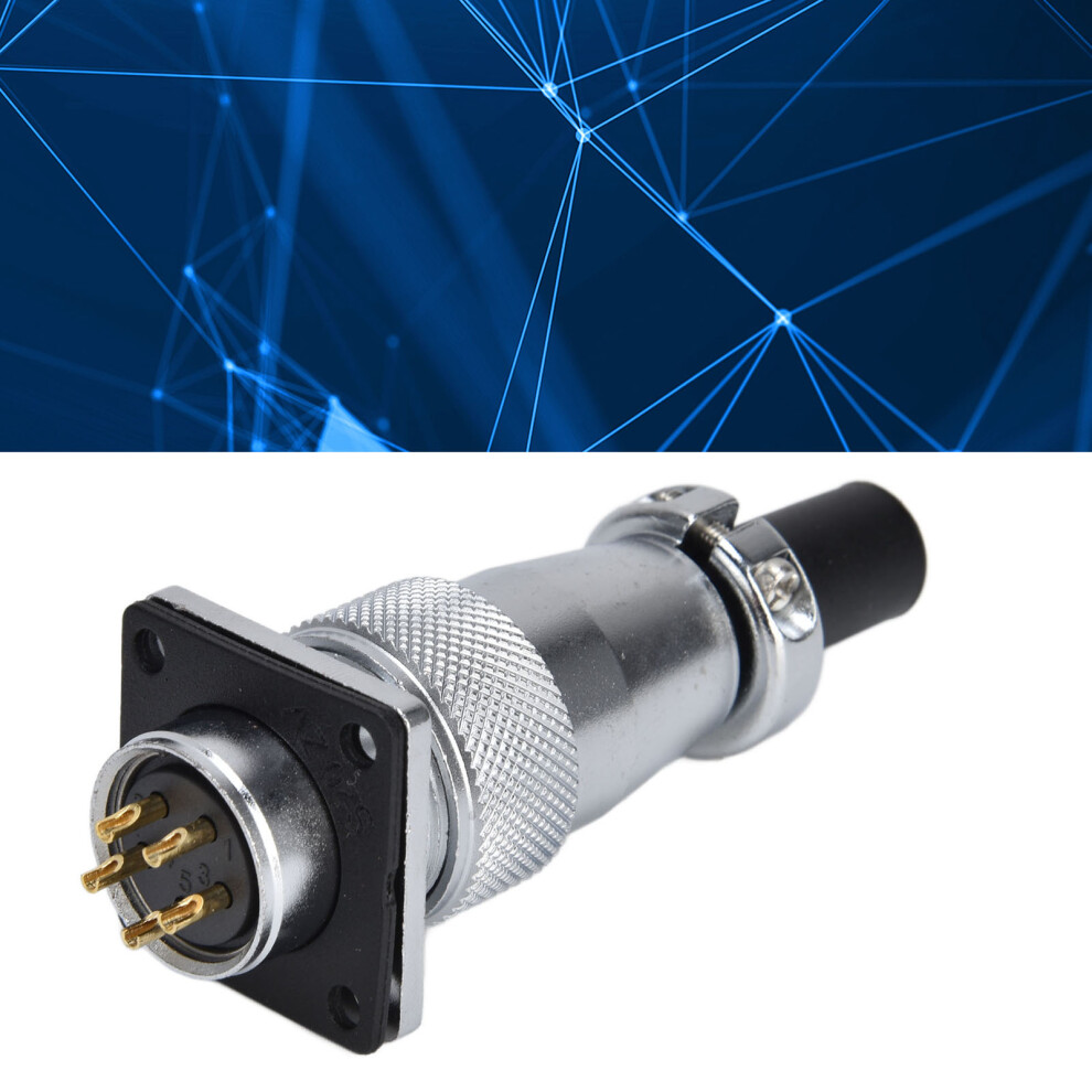Ws20 5 Pin Aviation Connector Metal Male Female Panel Aviation Connector Plug For Industry 7601322059504