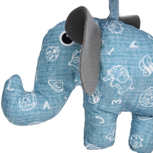 Jouet d'activité en peluche spiralée pour lit de bébé renard gris 2