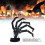 Halloween 3D Estensioni per dita Nero Destra 25cm 186g 7