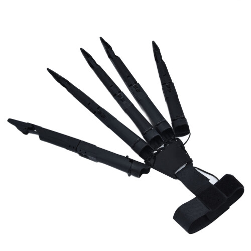 Halloween 3D Estensioni per dita Nero Destra 25cm 186g