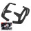 2 pezzi di paracilindro in ABS nero per R1200GS 04-08 1