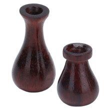 Échelle 1:12, vase en acajou rétro pour maison de poupée, décor de chambre