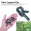 Clip di supporto per piante, 100 pezzi – clip da giardino per serra e innesto 12