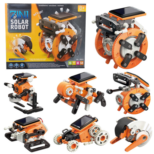 Kit robot solaire 7 en 1 28,0  20,0  6,5 cm Boîte colorée 1