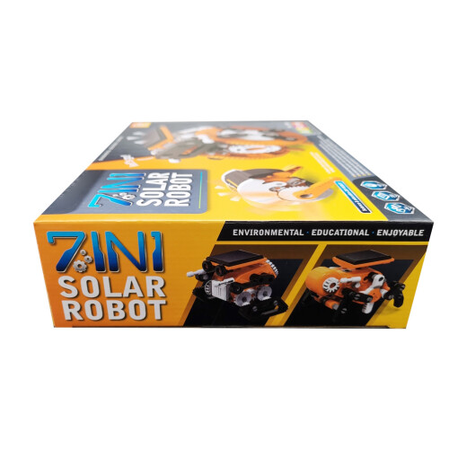 Kit robot solaire 7 en 1 28,0  20,0  6,5 cm Boîte colorée 2