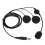 7,1 mm Casque moto ABS 8 Ω 150-500 Hz 2