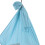 Hamac de yoga élastique 25 kN 100  280 cm bleu clair 10