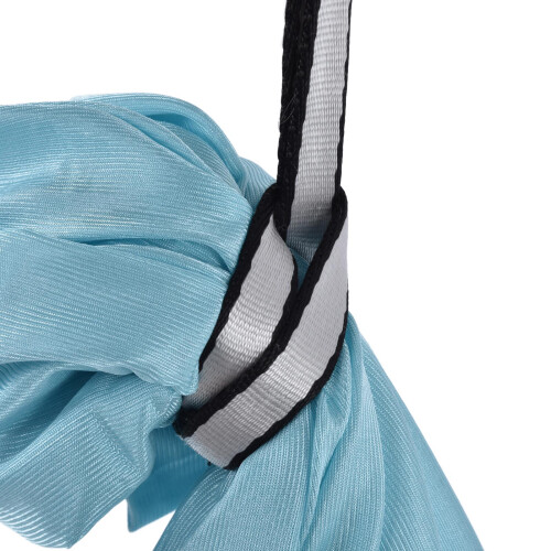 Hamac de yoga élastique 25 kN 100  280 cm bleu clair 2