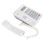 KX-T8204CID Téléphone blanc 210x155x80mm 16