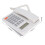 KX-T8204CID Téléphone blanc 210x155x80mm 3