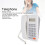 KX-T8204CID Téléphone blanc 210x155x80mm 7