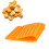 Stampo in silicone a forma di pesce 2,51,30,6 cm 112 fori 16