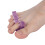 2 pezzi separatori per dita in gel di silice viola 8x3cm 7