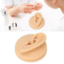 Modèle d’oreille d’entraînement en silicone – oreille gauche – pour l’entraînement et l’exposition à l’acupuncture.