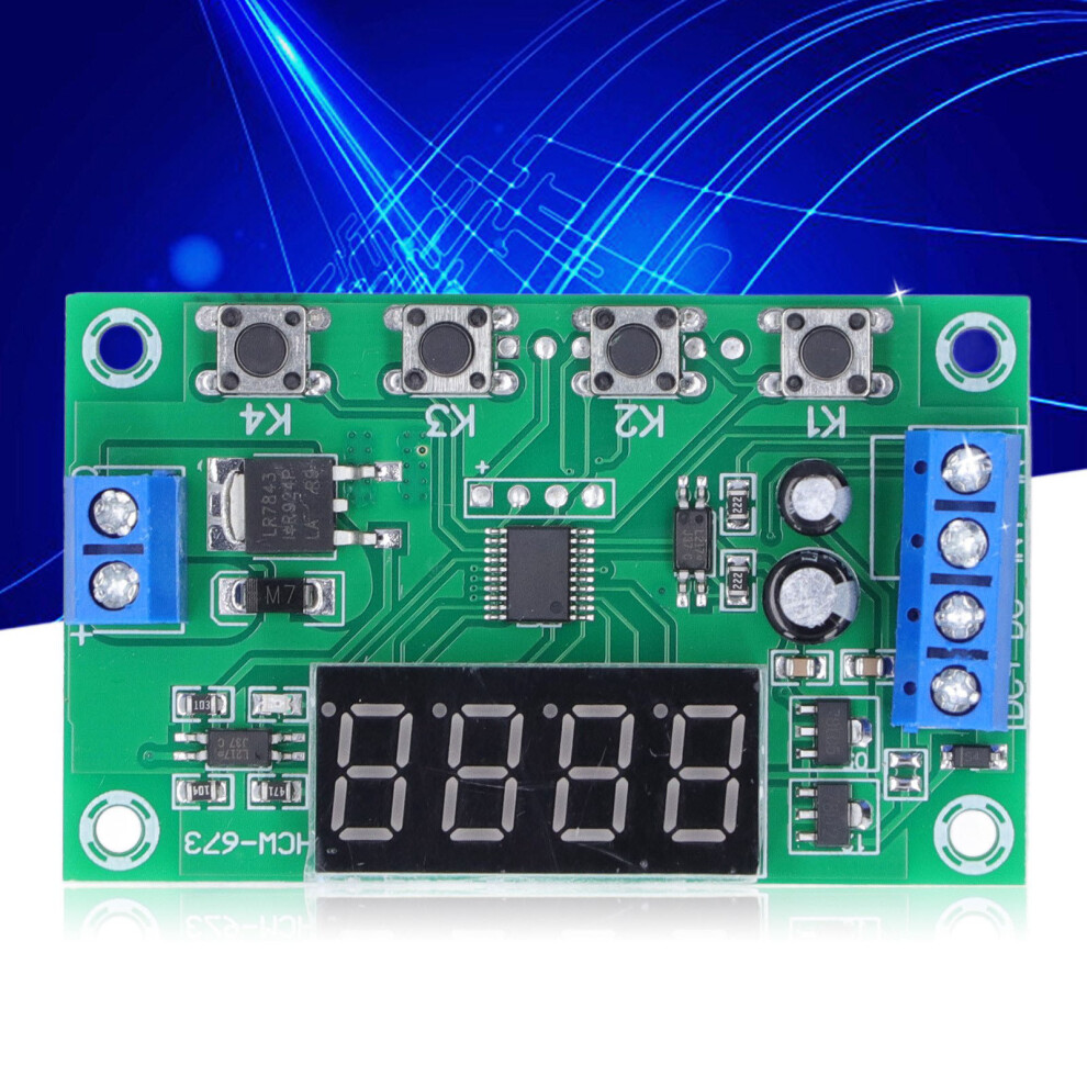 Trigger Cycle Timer Delay Switch Single Channel Circuit Board Power Mos Tube Control Module Relay Module 7Â24V 6921322062016
